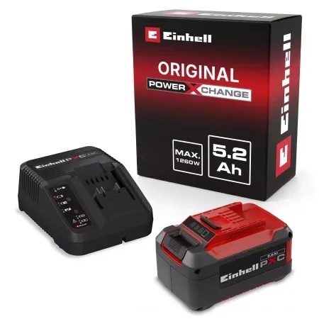 Einhell PXC Starter-Kit 5,2 Ah Komplet punjač i baterija ( 4512147 )