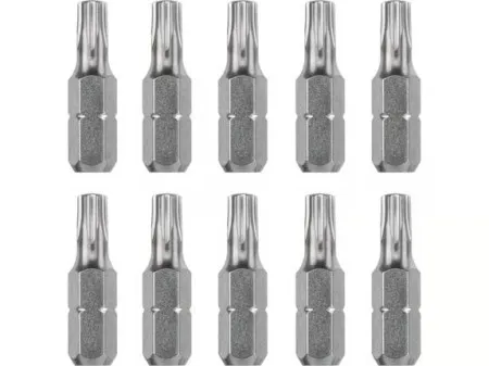 Einhell T25 bit 25mm, Ind. Čelik - 10 kom,Torx, 1/4" C 6.3 prihvat - TQ 60 ( 49121296 )