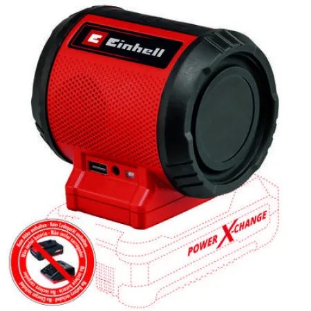 Einhell TC-SR 18 Li BT - Solo, akumulatorski bluetooth zvučnik ( 4514150 )
