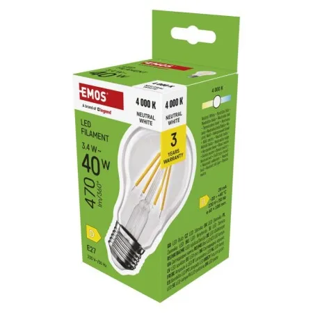 Emos zf5d23 sijalice Led sijalica filament a60 3,4w(40w) 470lm e27 nw ( 3442 )