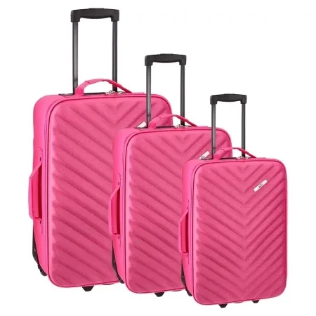 Empire doha kofer set 3 komada pe roze ( 110220 )