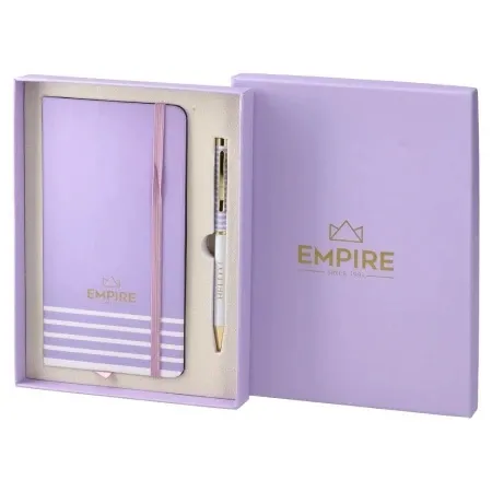 Empire meave hemijska olovka i rokovnik ljubičasta 2k ( 412221 )