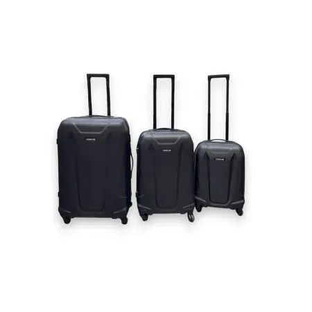 Enjoy koferi kick set 1/3 arizona-black ---set ( 78076 )