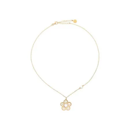 Ženska majoica roxana biserna gold ogrlica 6 mm ( 16634.01.1 n38.000.1 )