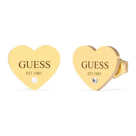 Ženske guess studs party zlatne mindjuše od hirurškog Čelika ( jube02177jwygt/u )