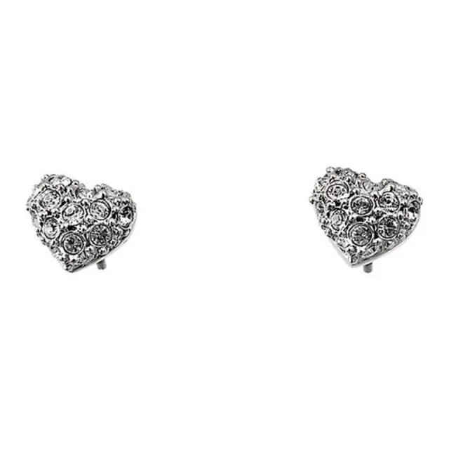 Ženske oliver weber full heart crystal mindjuše sa swarovski belim kristalom ( 22091 )