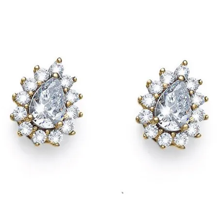 Ženske oliver weber into gold white zircon mindjuše sa belim swarovski cirkonima ( 22991g )