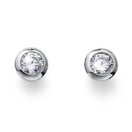 Ženske oliver weber solitaire xs 925ag mindjuše sa swarovski kristalom ( 62118 )