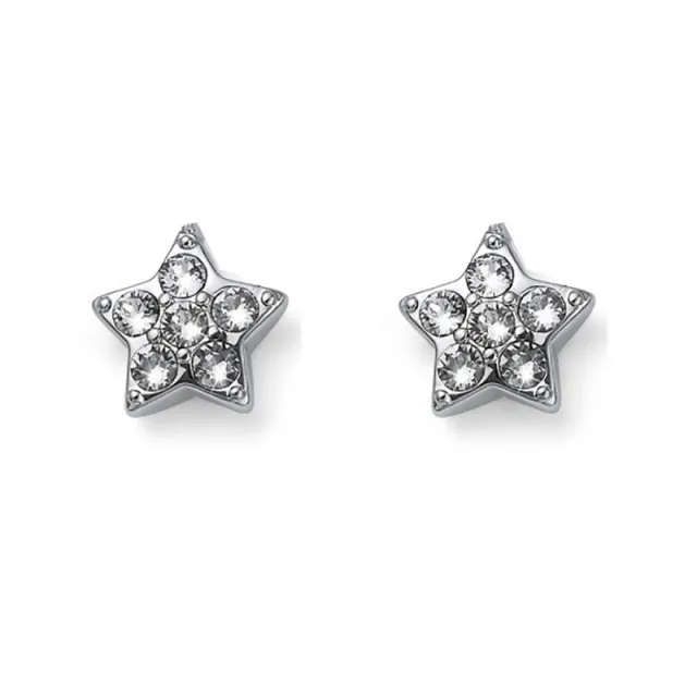 Ženske oliver weber speak crystal mindjuše sa swarovski belim kristalom ( 22871 )
