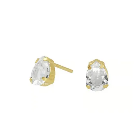 Ženske victoria cruz eunoia crystal gold mindjuše sa swarovski kristalima ( a4371-07dt )