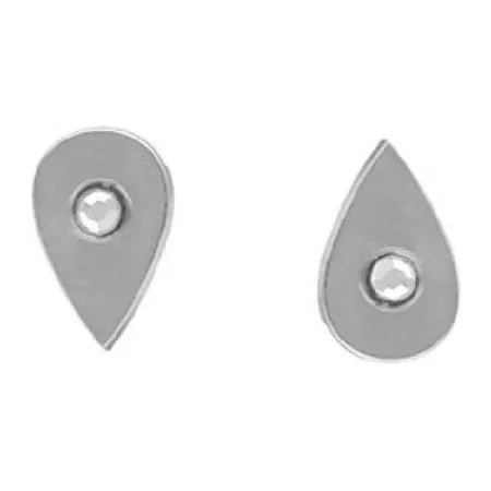 Ženske victoria cruz lily drop crystal mindjuše sa swarovski belim kristalom ( a3941-07ht )