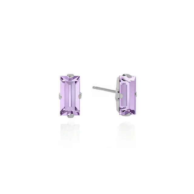Ženske victoria cruz macedonia simple violet mindjuše sa swarovski ljubičastim kristalom ( a3661-31ht )