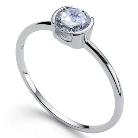 Ženski oliver weber tiny 925ag zircon prsten sa swarovski kristalom m ( 63244m )