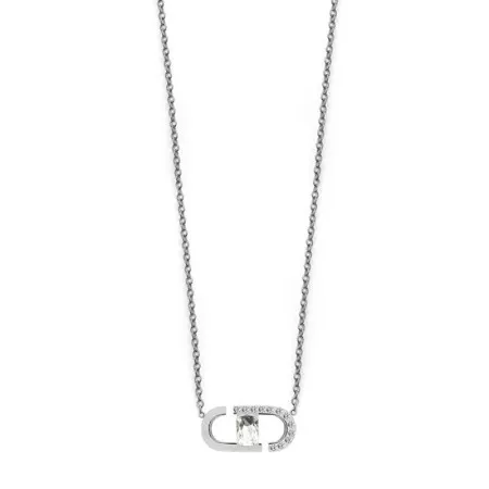 Ženski oliver weber zigzag lančić sa swarovski kristalom ( 12319 )
