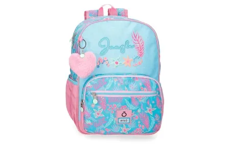 Enso Jungle Mood ranac za školu - Tirkizna ( 98.124.21 )