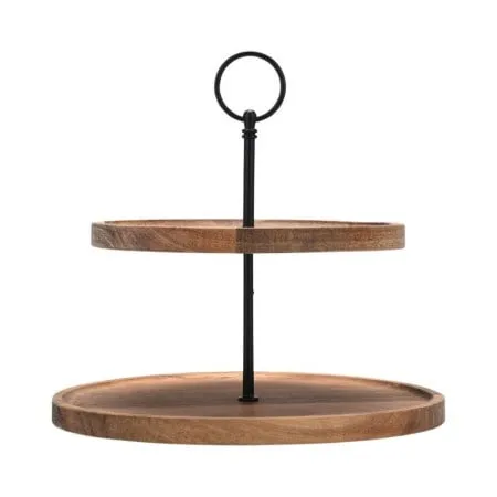 Estia es01-30933 poslužavnik za serviranje na 2 nivoa bambus 25cm