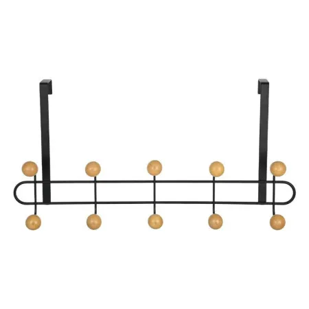 Estia es02-18313 čiviluk za vrata sa 10 kukica metal crni