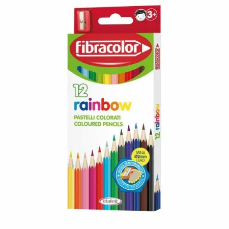 Etafelt 10029mc012se drvene bojice sa rezacem fibracolor ( 97/00095 )