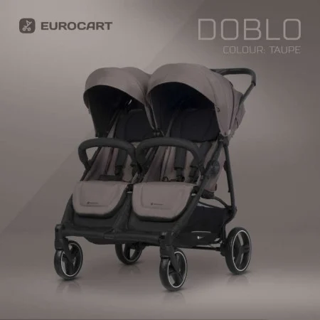 Euro-cart kolica za blizance doblo taupe ( W/EU/DOBLO/TA )