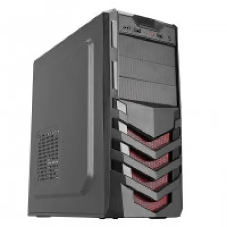 Everest 720R Peak 250W Black / Red Kuciste