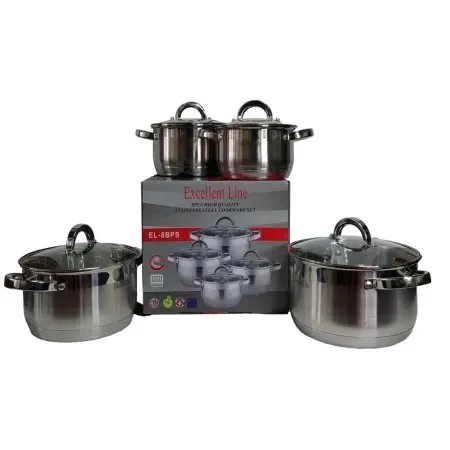 Excellent Line EL-8BPS Jumbo Set Lonci 8 delova ( 1600 )