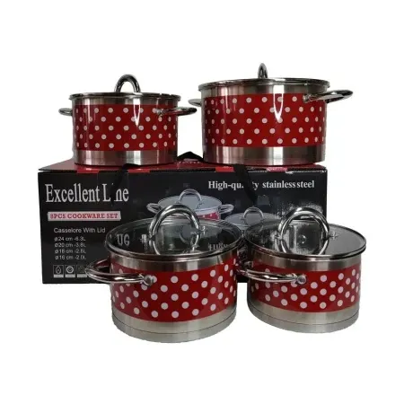 Excellent Line EL-8BVS Jumbo Set Lonci 8 delova ( 1607 )