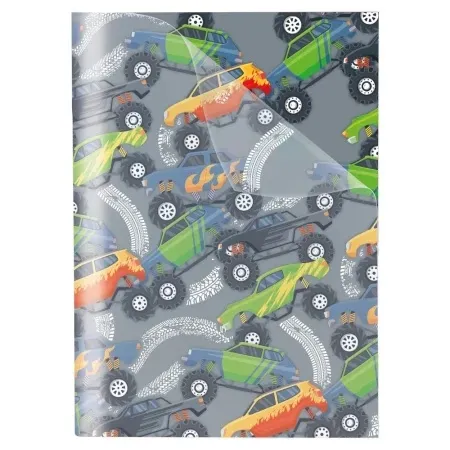 Exclusive sveska sa izrezanim pp koricama journal - odaberite motiv a4 karo auto ( B2C05689 )