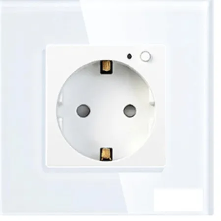 Exelink 16a EU wi-fi wall socket beli (tuya) ( sws002 )