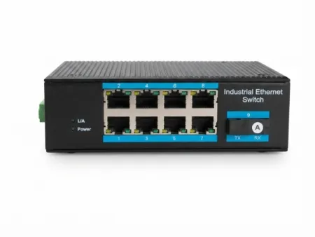 ExeLink ISF1009 8*10/100 neupravljivi industrijski switch Base -TX ports 1*10 Base-FX SC Ports ( EXE242 )