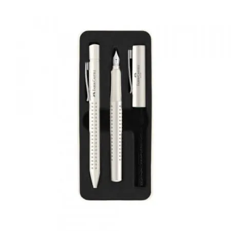 Faber Castell 201527 FC set Grip 2010 hem.ol.+naliv pero M coc.milk ( H502 )