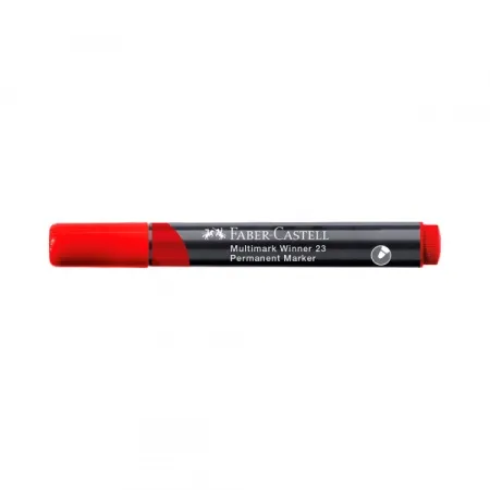Faber Castell 453323 Permanent Marker Winner crveni obli ( K276 )
