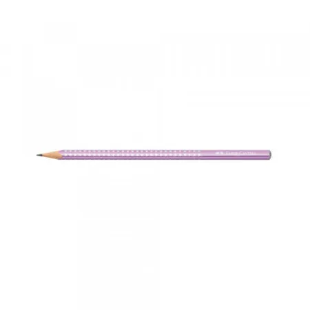 Faber Castell grafitna olovka grip HB sparkle siva ( 4704 )