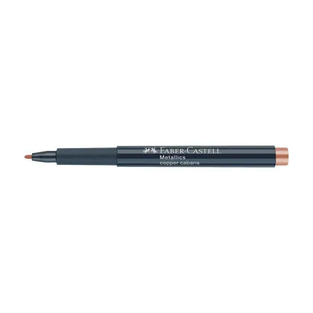 Faber Castell permanent marker metalics col 252 copper cabana 160752 ( C122 )