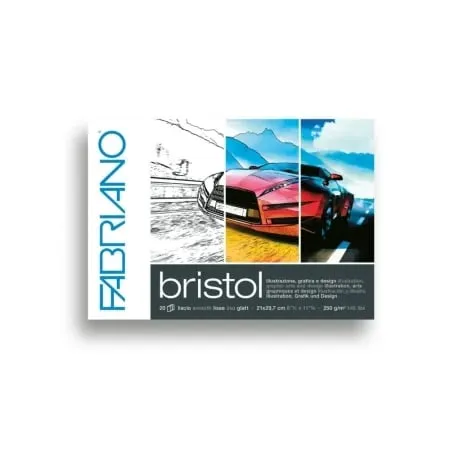 Fabriano bristol blok za crtanje a4 250g 20 lista ( 190034 )