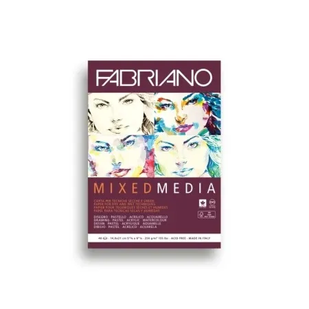 Fabriano mixedmedia blok sa spiralom a5 250g 40 lista ( 190029 )