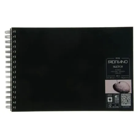 Fabriano sketch book blok za skiciranje sa spiralom a4 110g 80 lista ( 190052 )