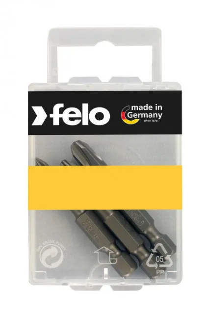 Felo bit Industrial Phillips PH1/PH2/PH3 x 50 3 kom u blisteru ( 03293116 )