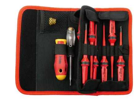 Felo set dielektrični alata Belt Bag E-Smart slim VDE SL/PH/PZ/TX 12 kom ( 06381204 )