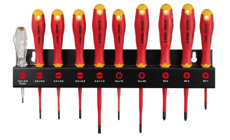 Felo set šrafcigera Ergonic VDE E-Slim sa testerom napona SL/PH/PZ/TX 10 kom ( 41391093 )