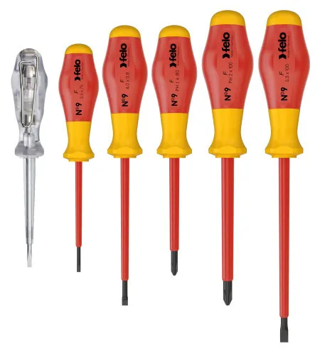 Felo set šrafcigera Felo No.9 VDE SL/PH sa testerom napona 6 kom ( 91396198 )