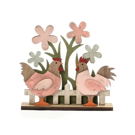 Festa april uskršnja dekoracija drvena cveće 15cm ( 734008 )