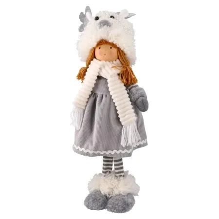 Festa cupid novogodišnja dekoracija vila srebrna 57cm ( 750214 )