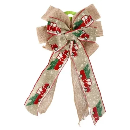 Festa deco bow novogodišnja dekoracija mašna auto 28 x 48cm ( 715430 )