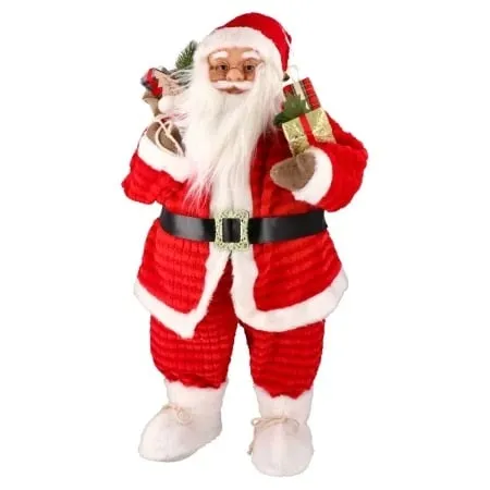 Festa deco santa 10 deda mraz crveni 90cm ( 750200 )