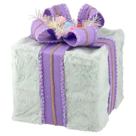 Festa glossy novogodišnja dekoracija poklon pastel mint 25 x20 x 15cm ( 760087 )