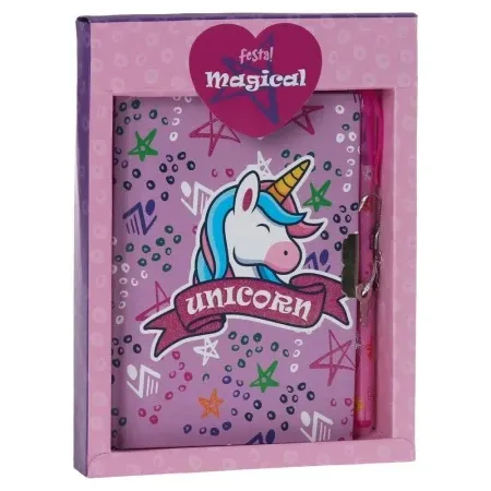 Festa magical box dnevnik sa hemijskom olovkom jednorog ( 716600 )