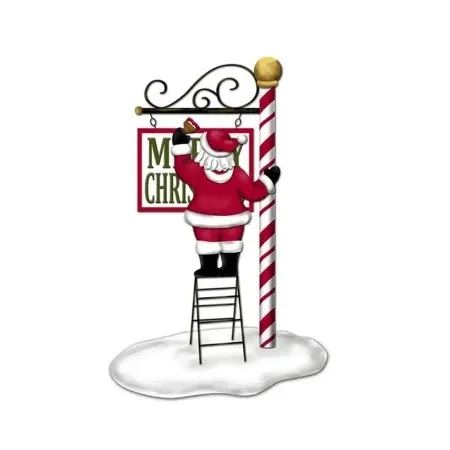 Festa north pole novogodišnja dekoracija tabla 70cm ( 792004 )