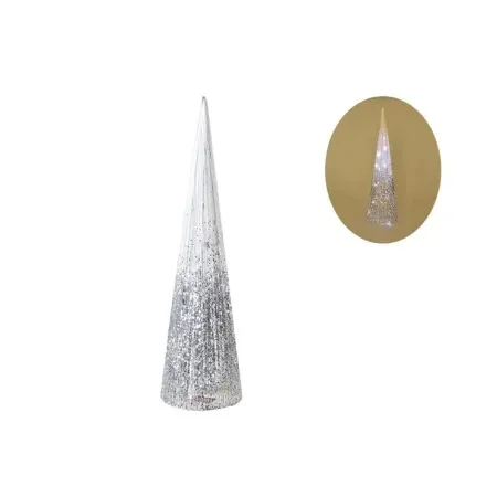 Festa shiny cone jelka svetlucava srebrna 80cm ( 760011 )