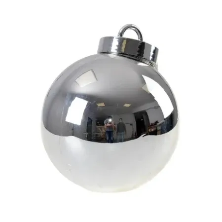 Festa twinkle novogodišnja kugla led srebrna 20cm ( 765202 )