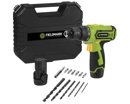 Fieldmann FDV 10252-A Akumulatorska bušilica 12V + pribor (13 delova)